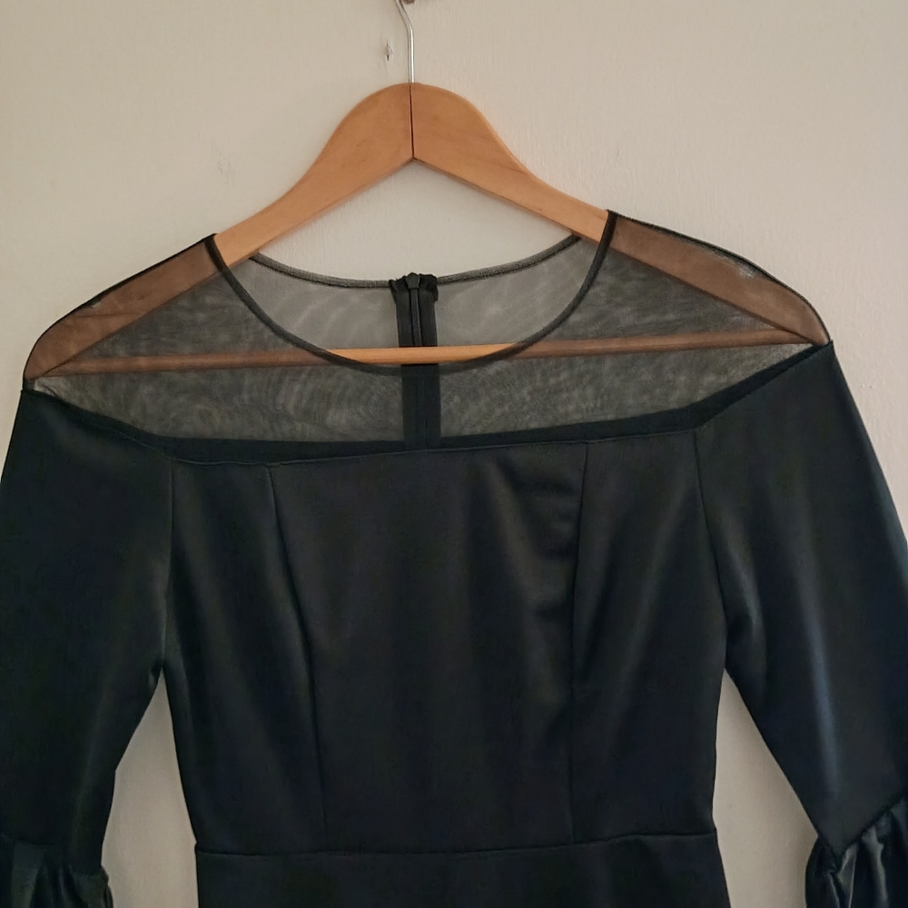 SHEIN Elegant Black Dress - Picture 6 of 10